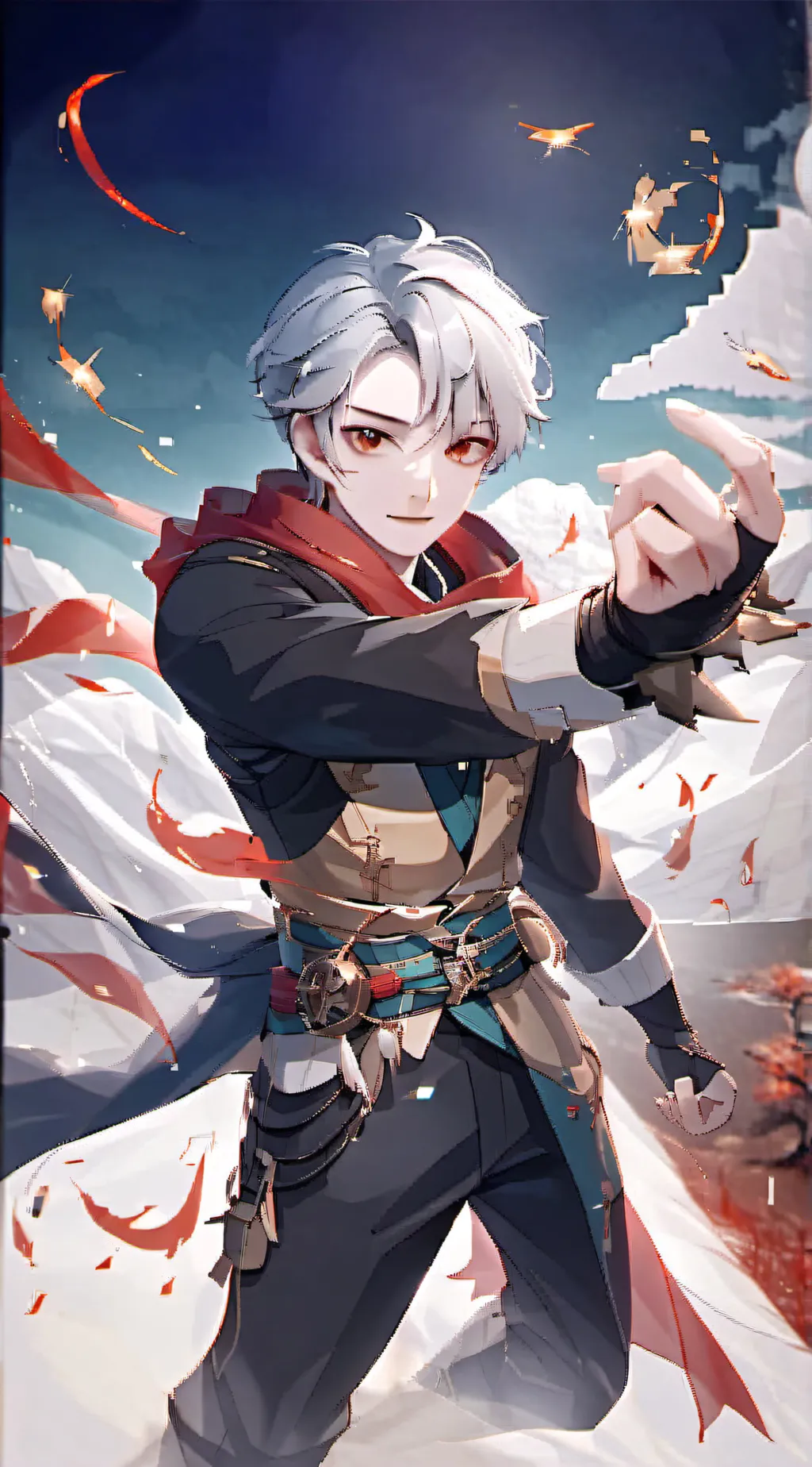 ai character: Justin background