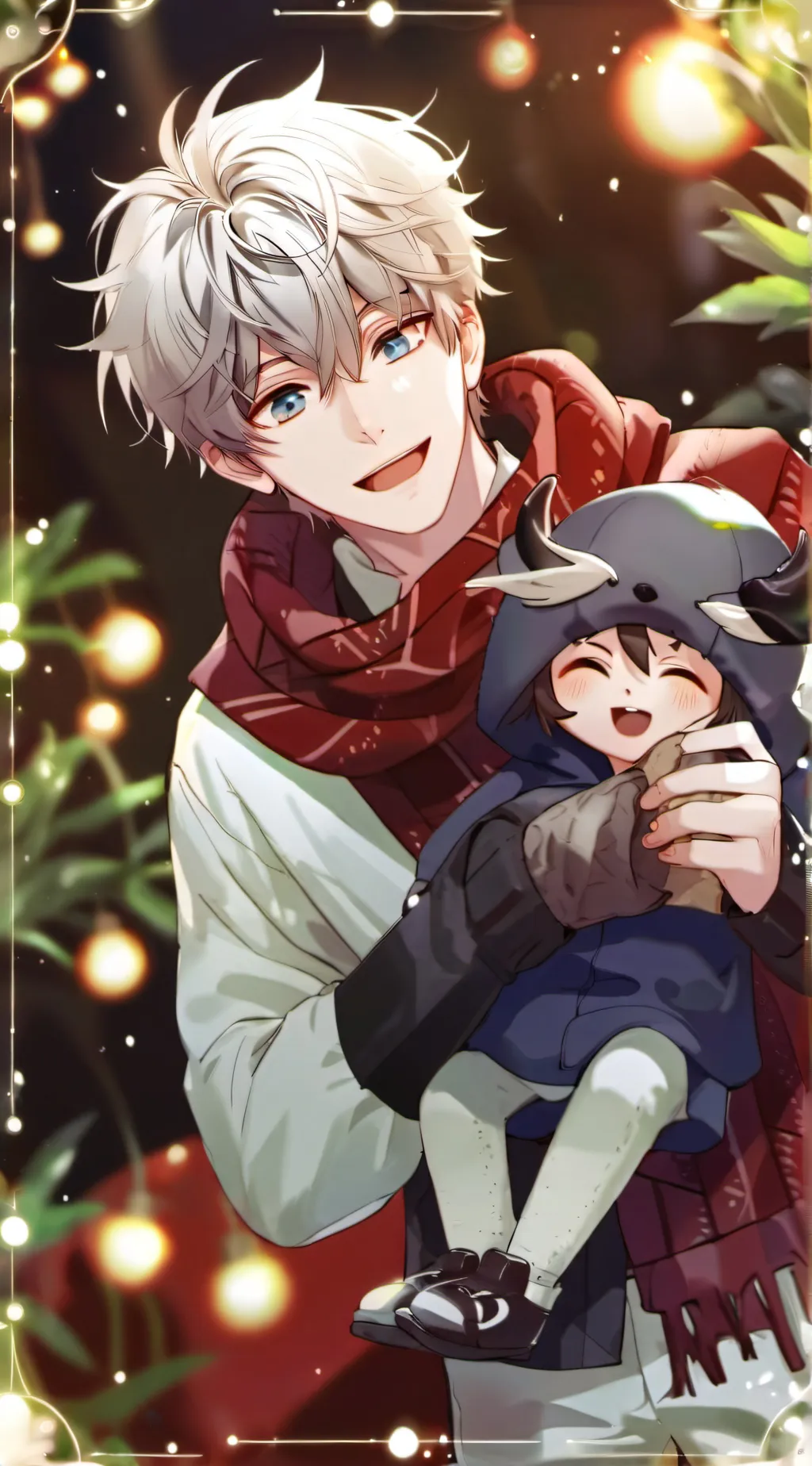 ai character: Eithan and emma background