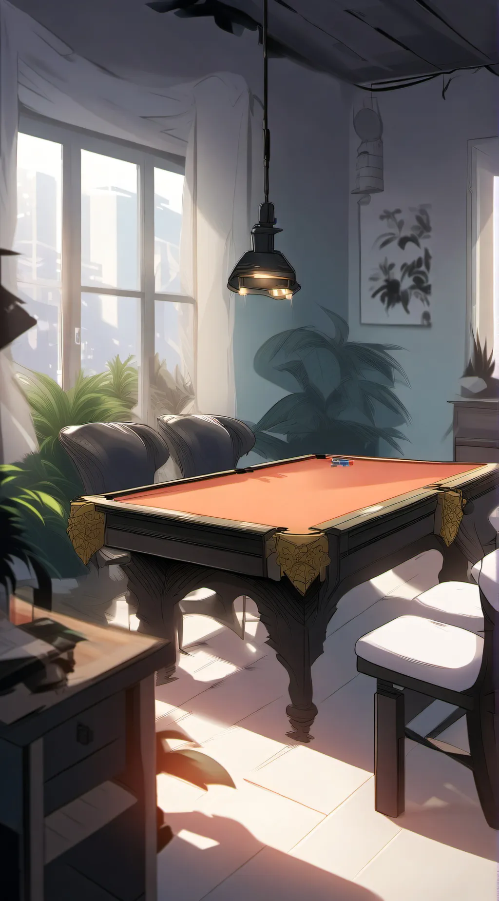 ai character: stop playing this  background