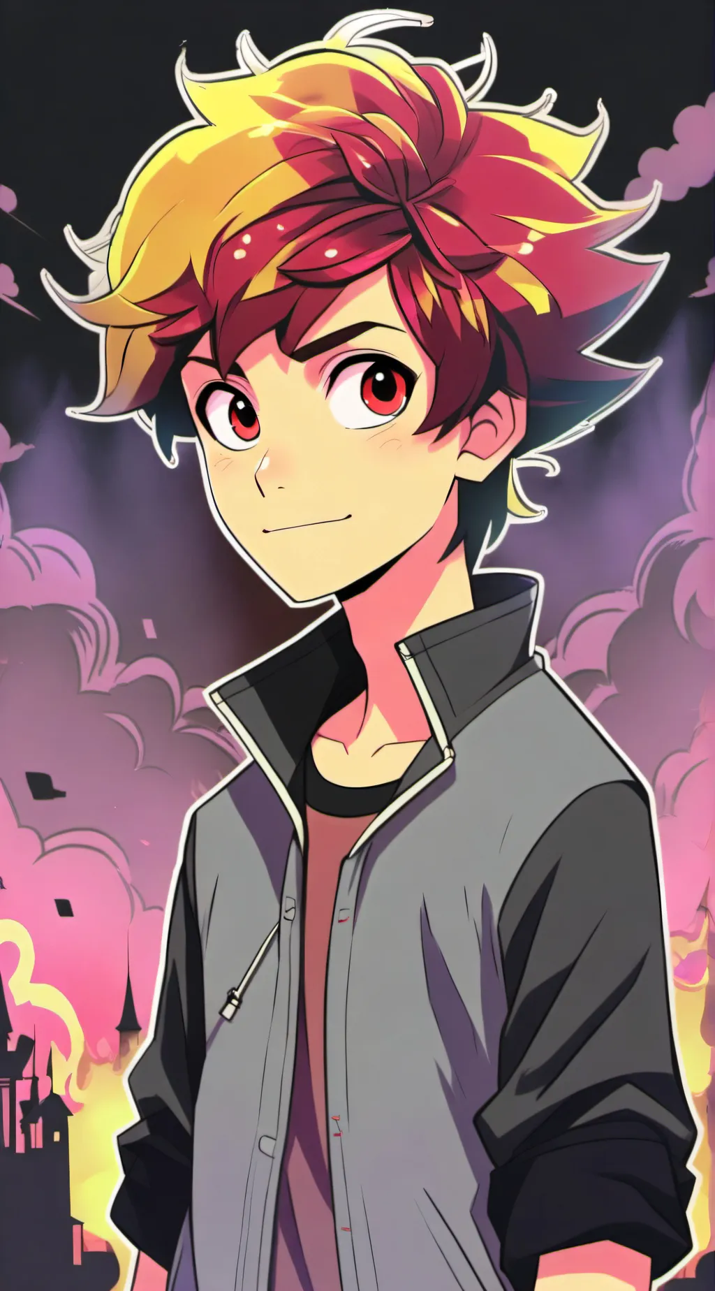 ai character: Keran background