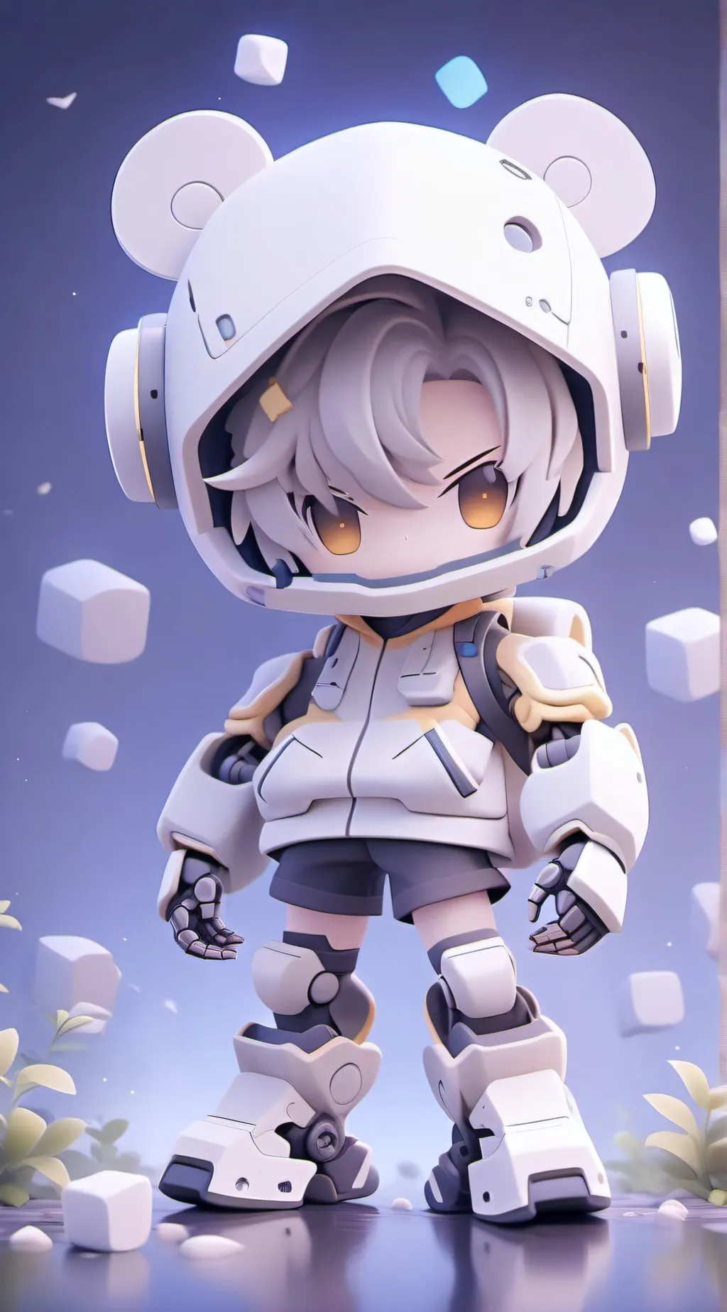 ai character: block dde background