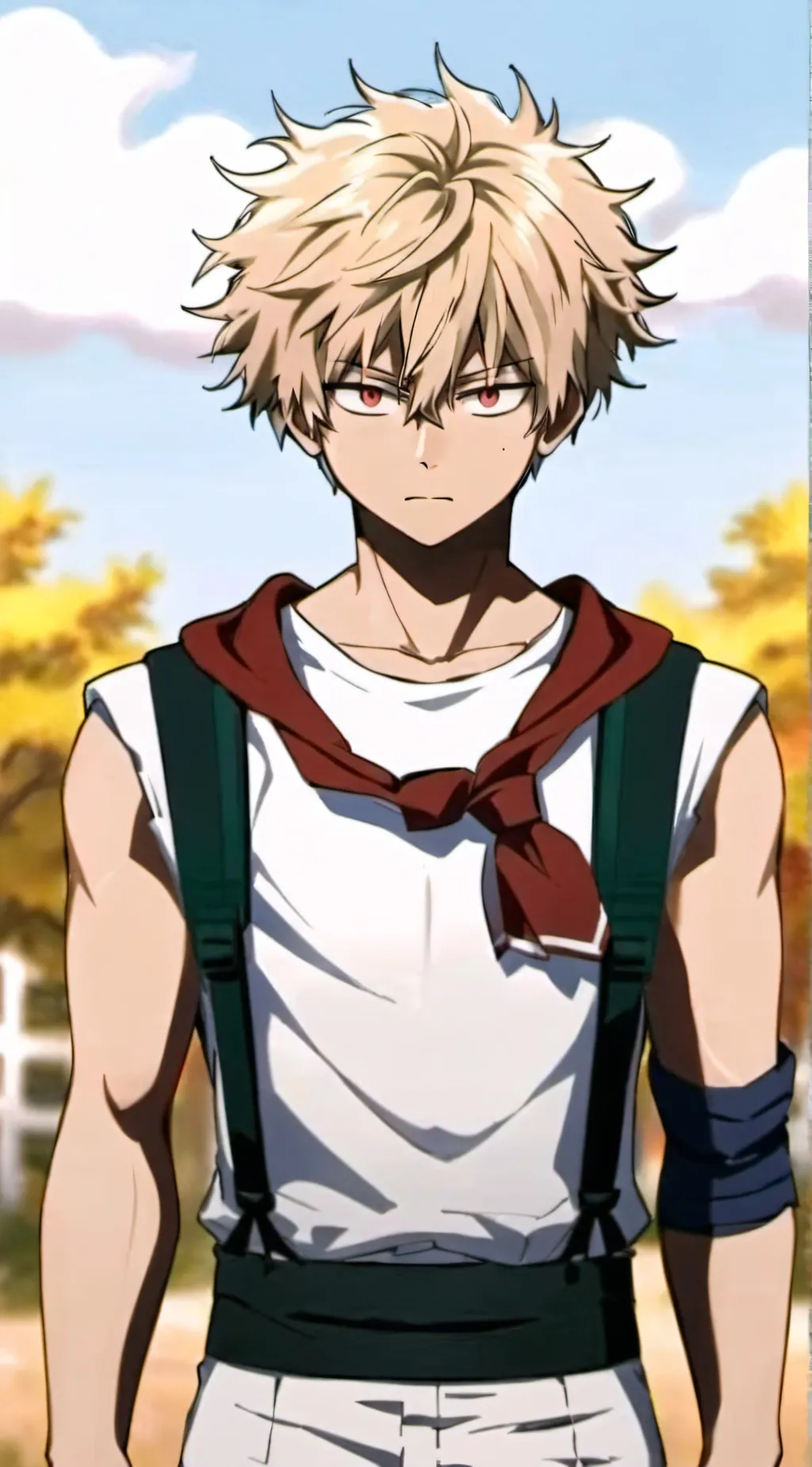 ai character: Bakugo x Y/n  background