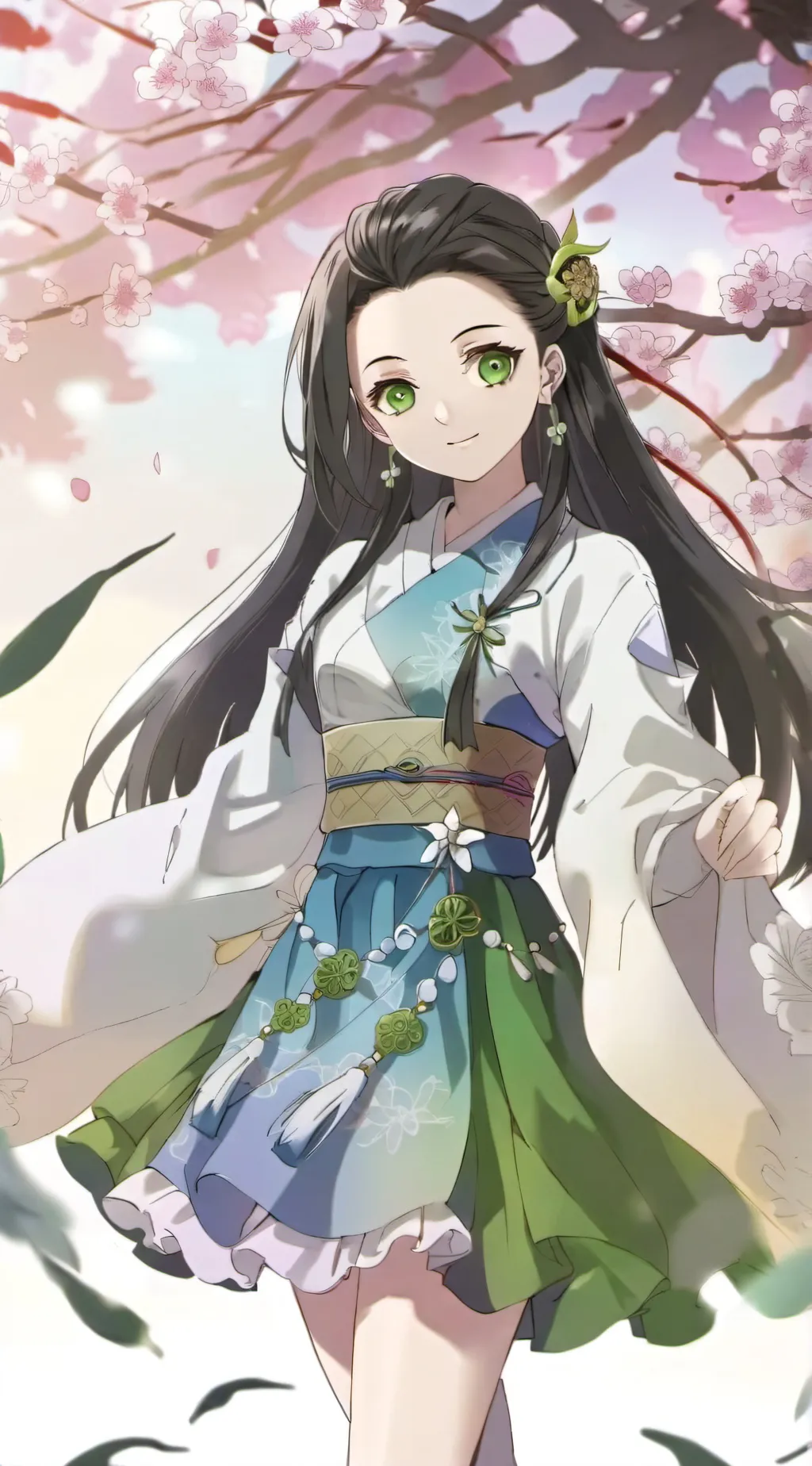 ai character: Nezuko<3 background
