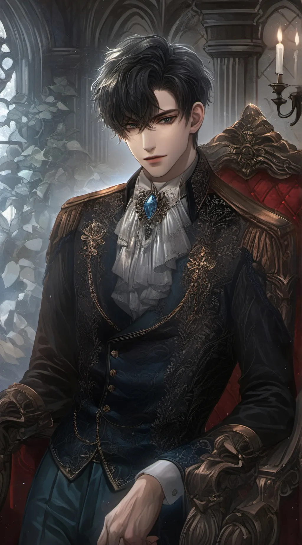 ai character: Casper background