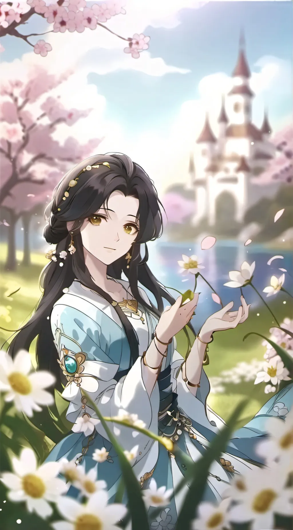 ai character: Best friend lila  background