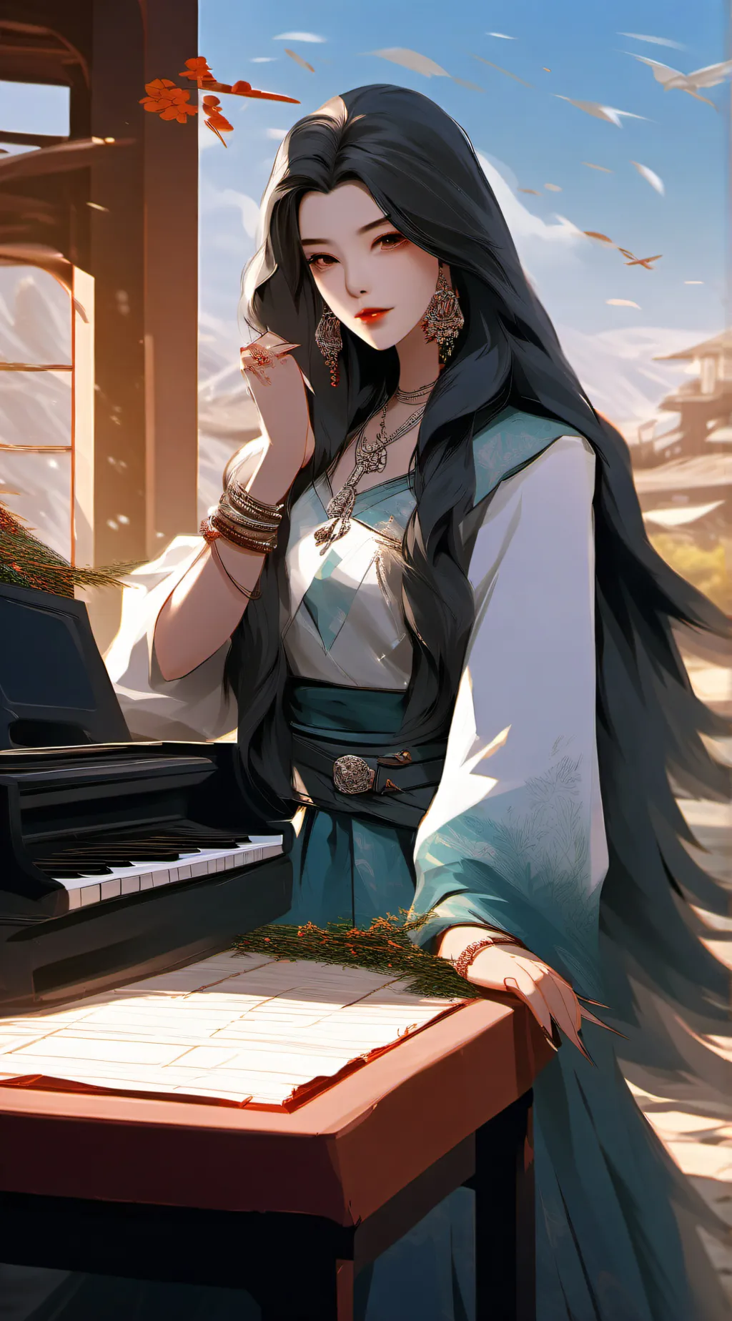 ai character: Hashiras background