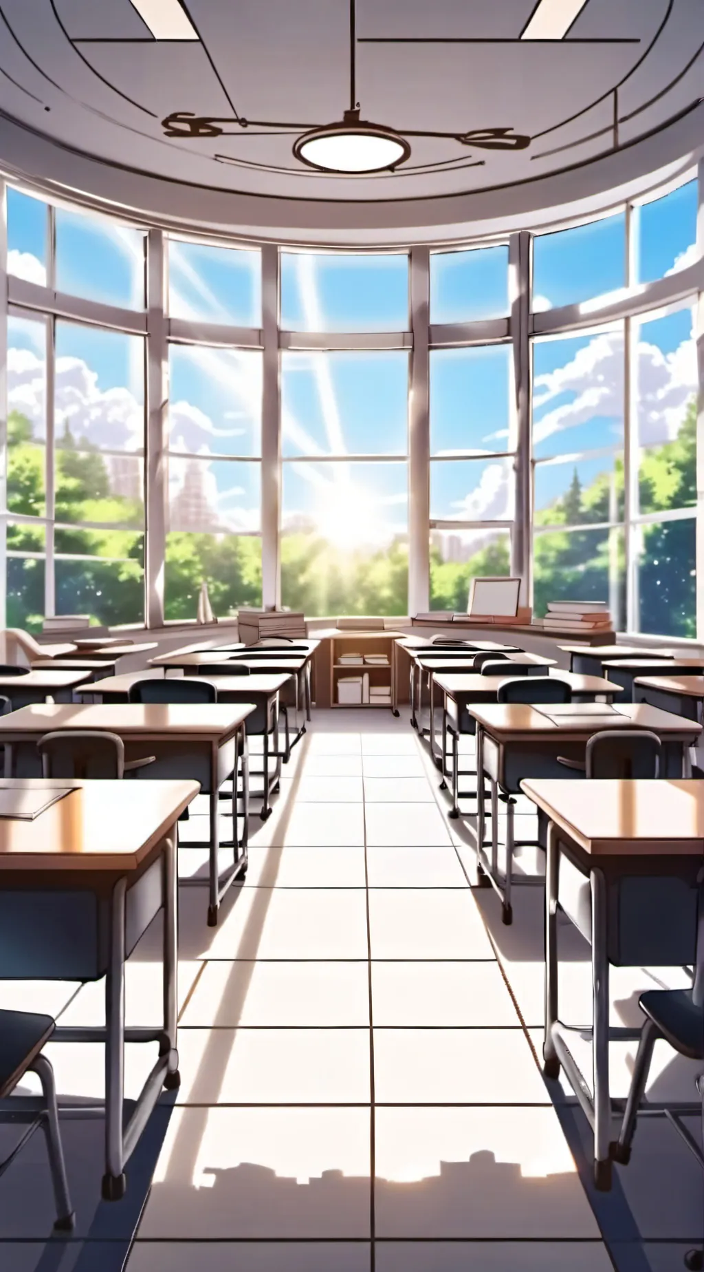 ai character: MHA love triangle! background