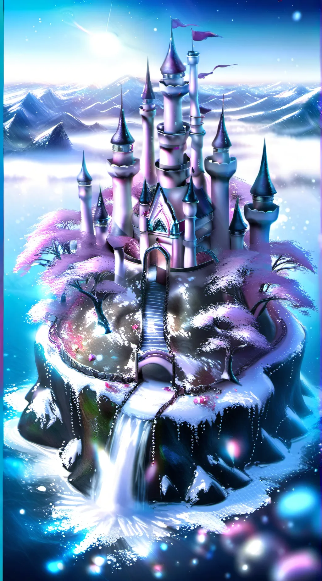 ai character: Candy Island background