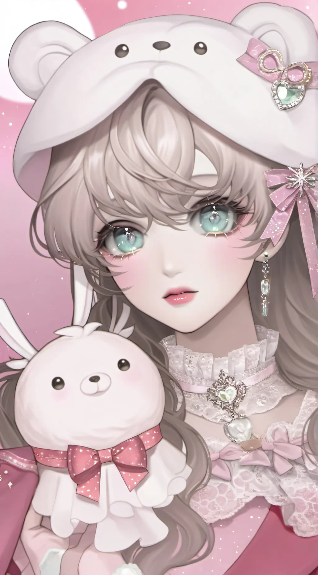 ai character: Ariana background