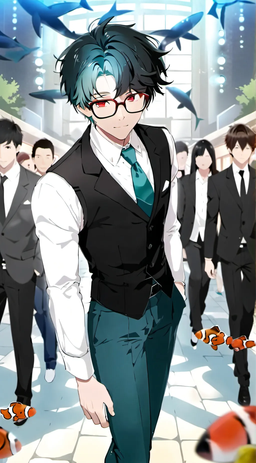 ai character: Percy background