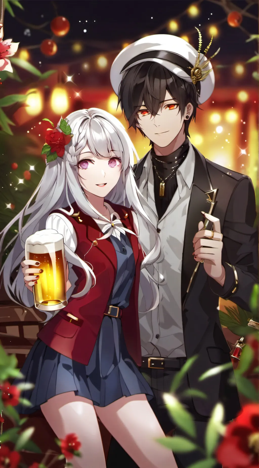 ai character: Leo  background