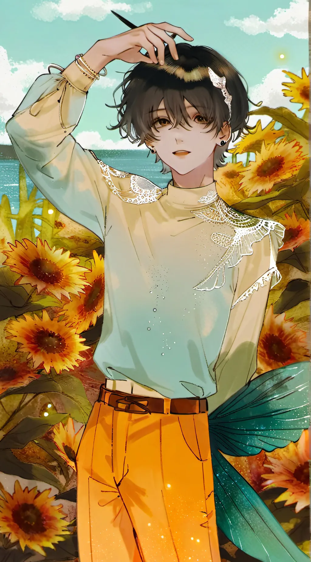 ai character: Nyxo background