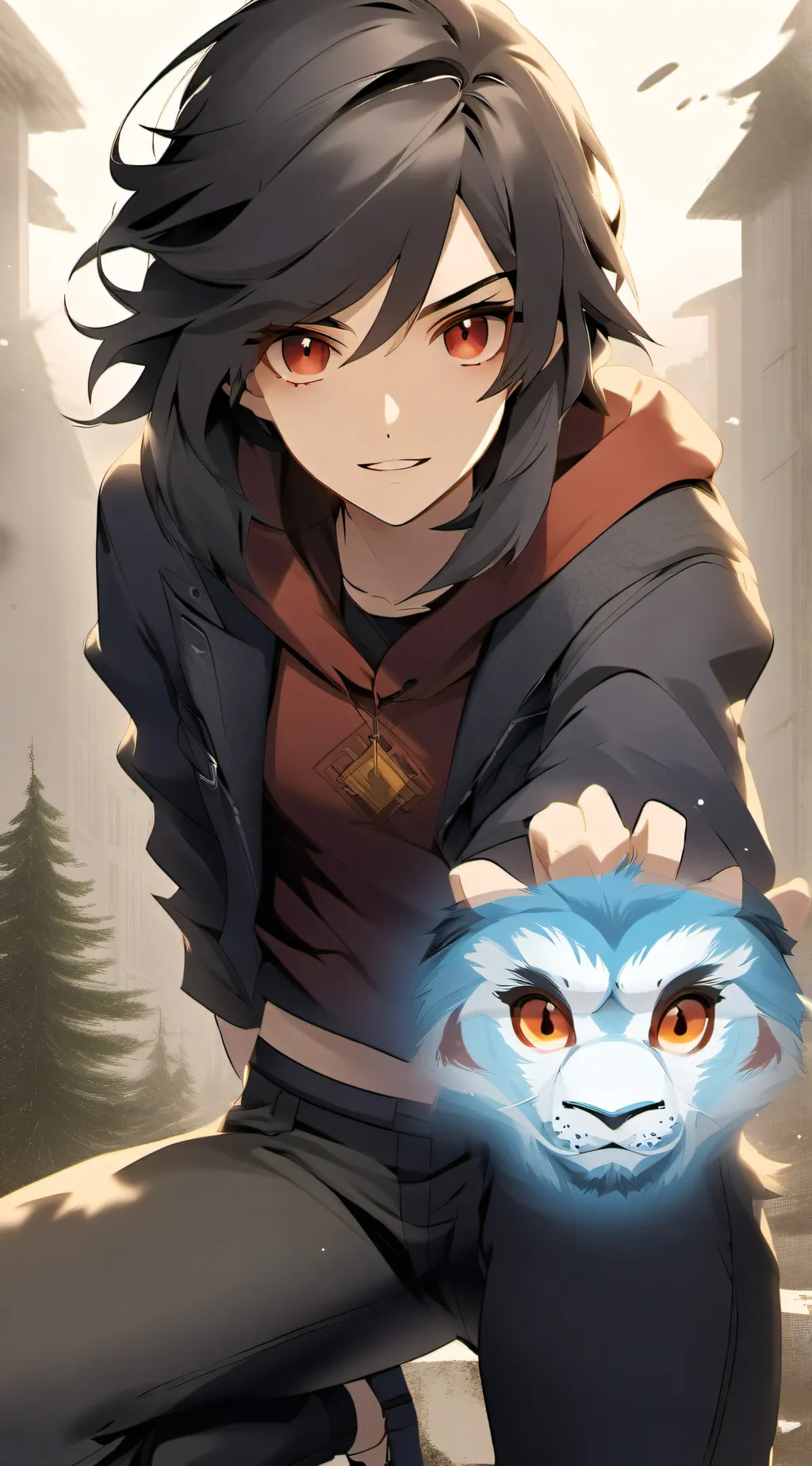 ai character: Katie background