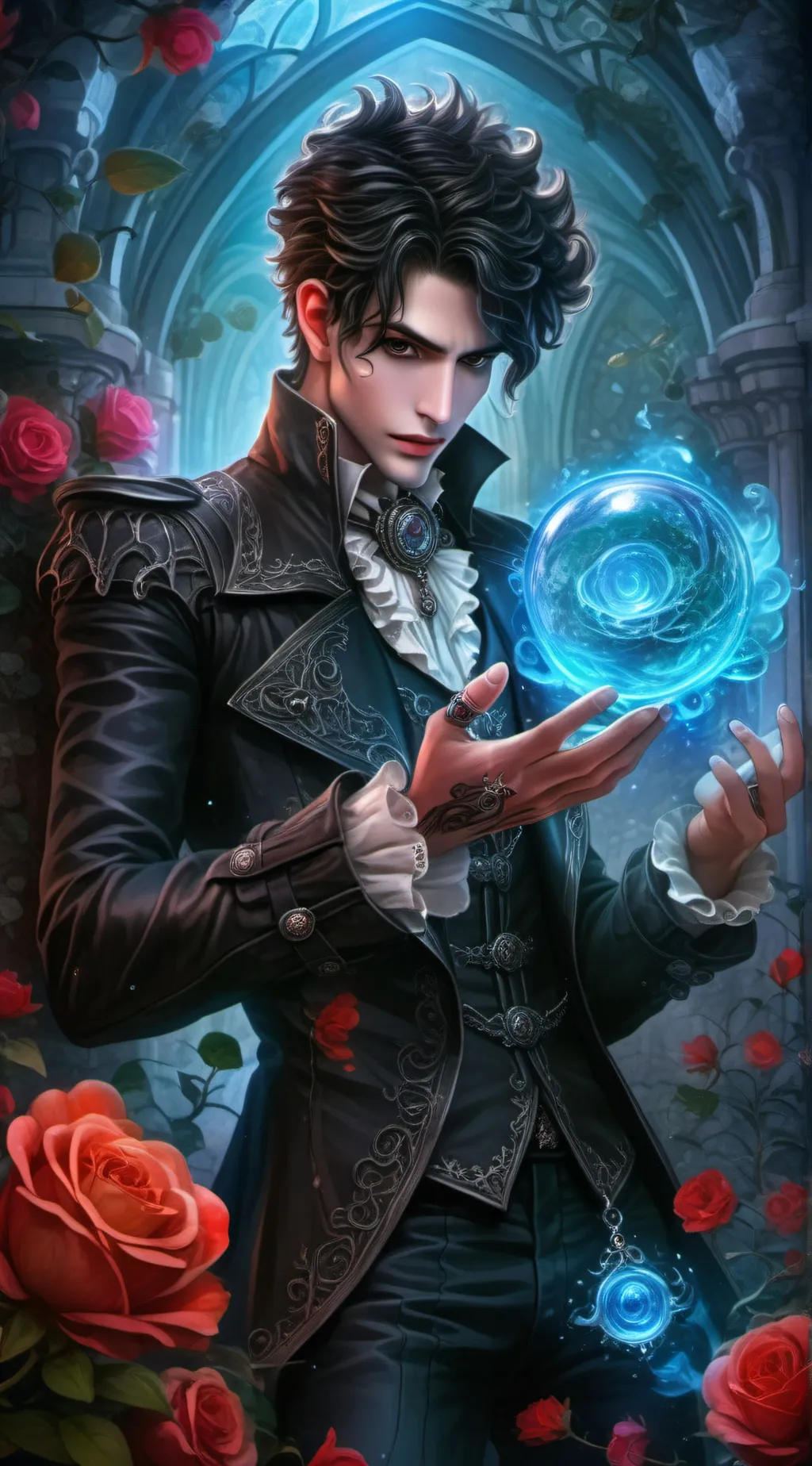 ai character: Anyelo🖕🏻 background