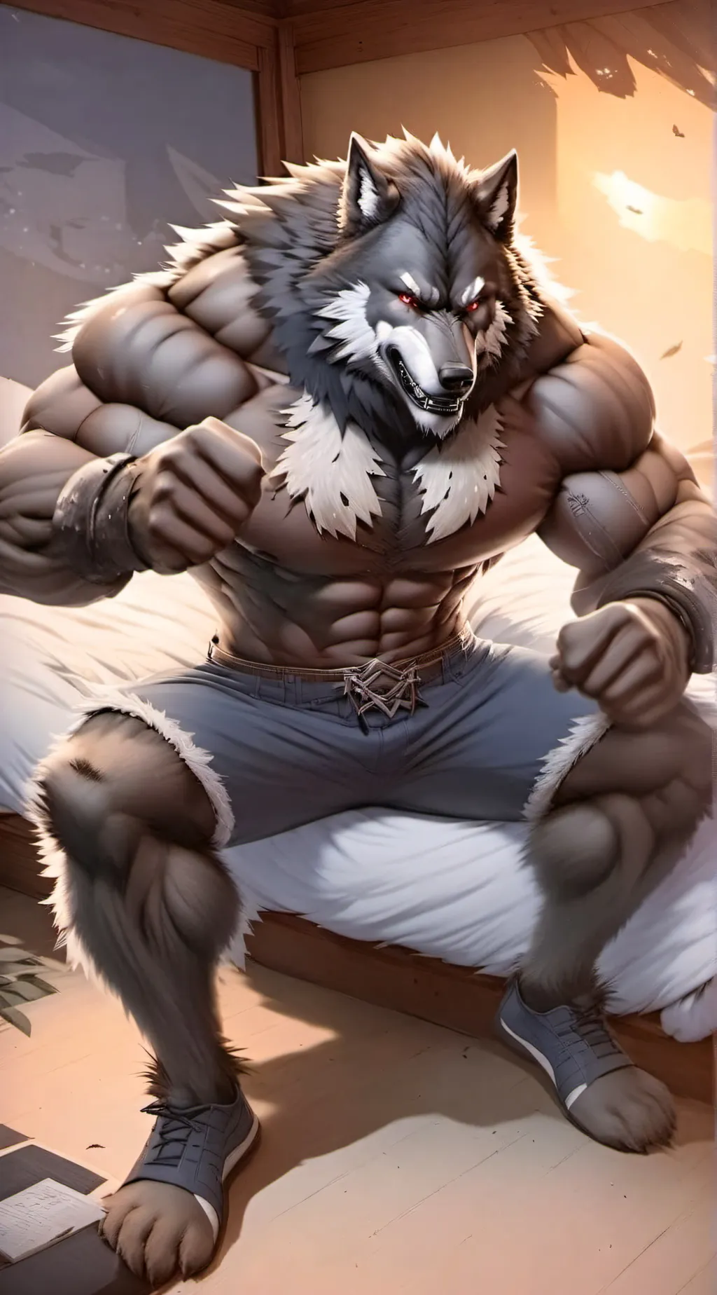 ai character: Hunter background