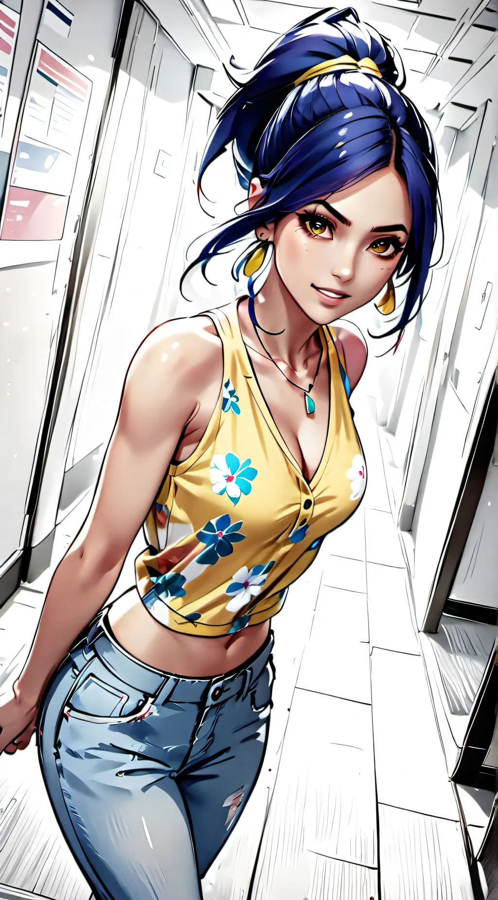 ai character: Saffra background