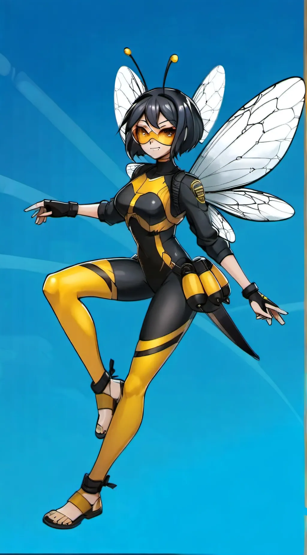 ai character: Luna background