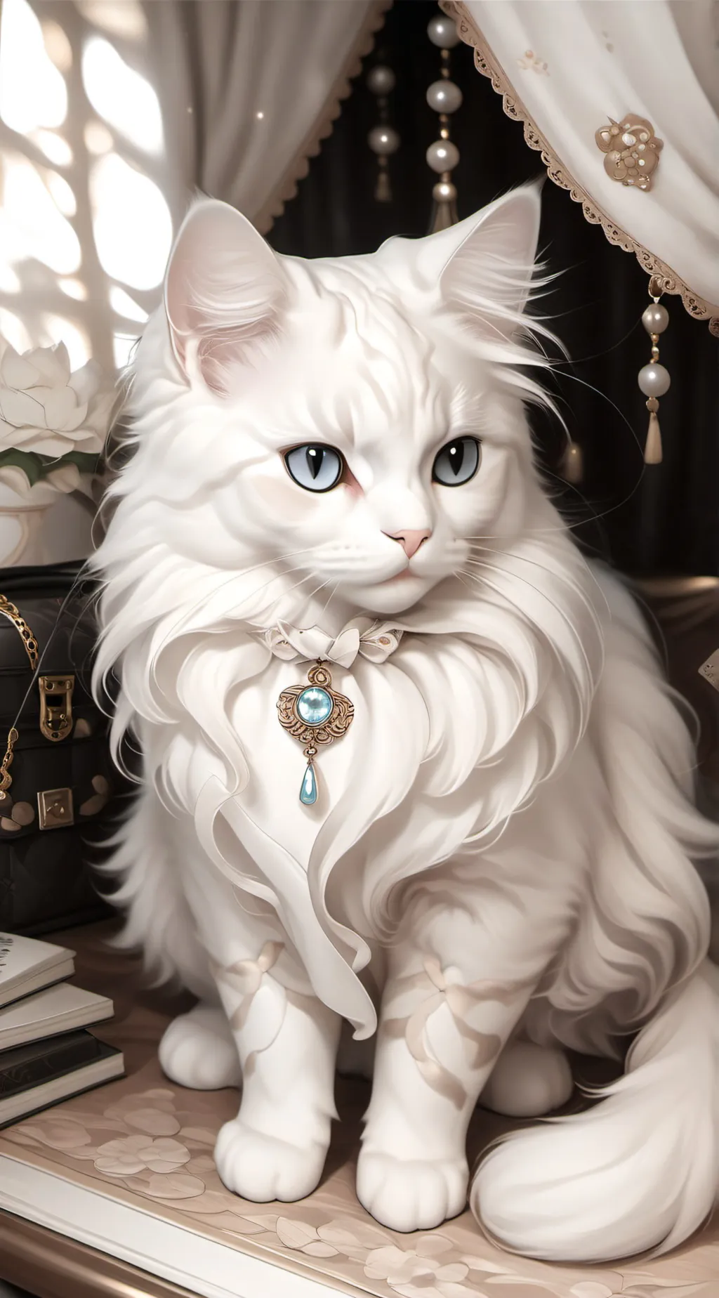 ai character: fpe loves u! background