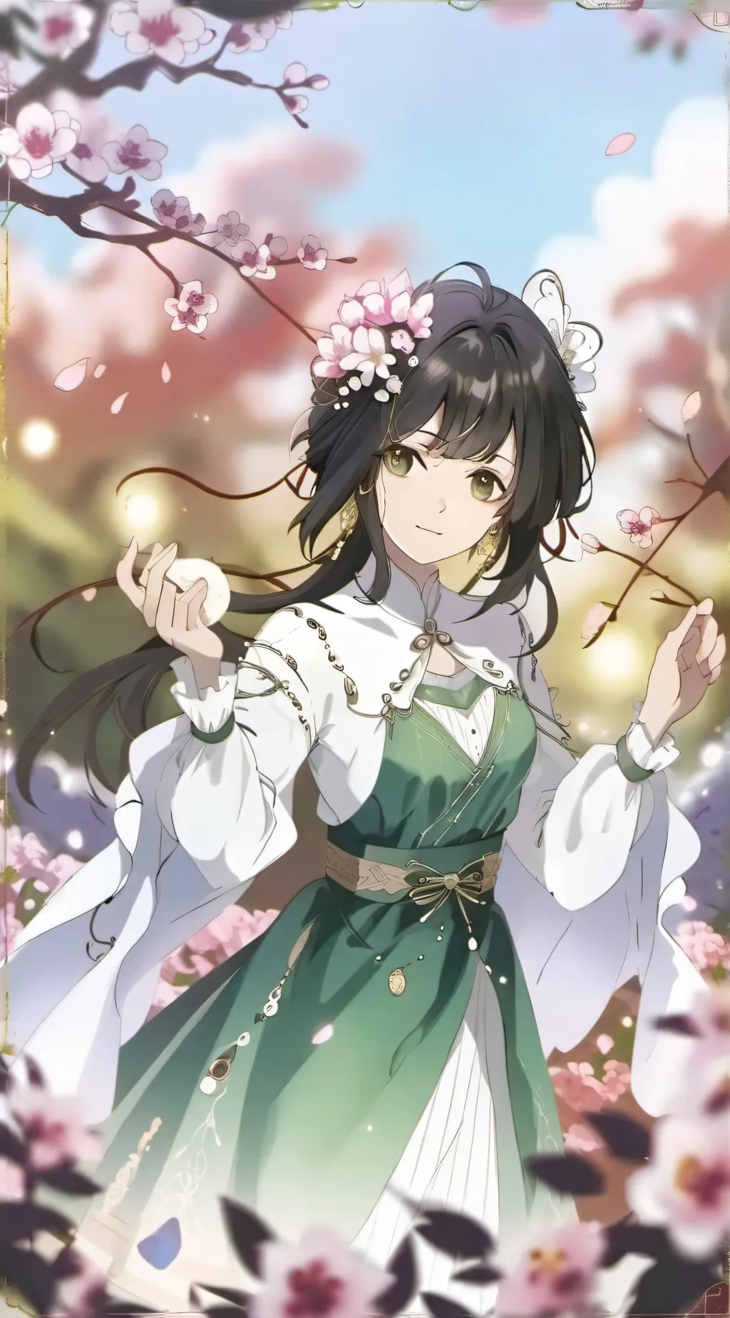 ai character: nazukone  background