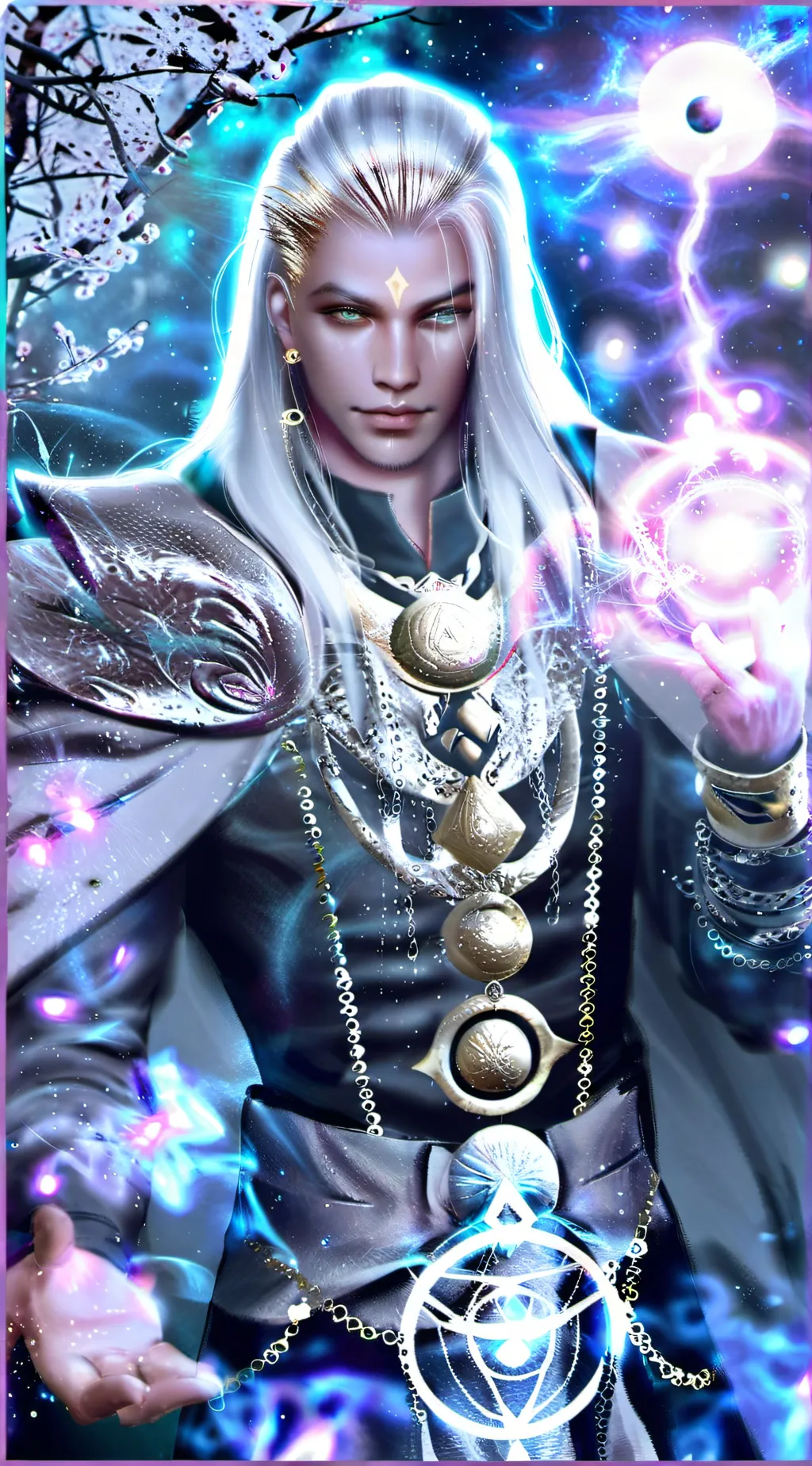 ai character: Jupiter  background