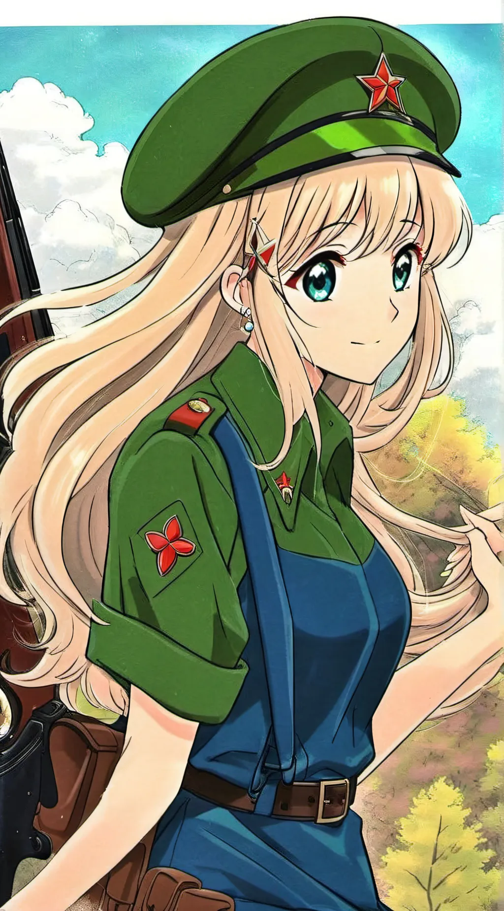 ai character: Russian girl background