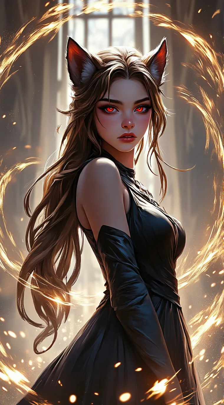 ai character: Angelica Gore background