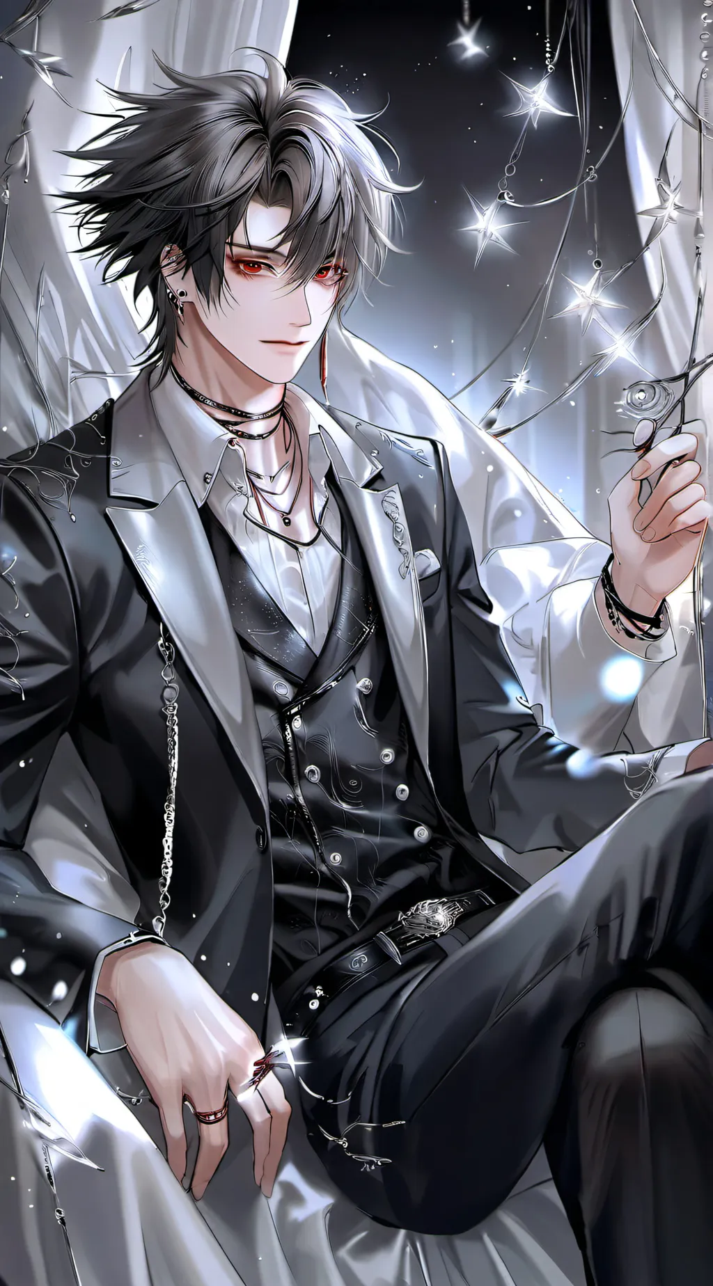 ai character: •¥ren¥• background