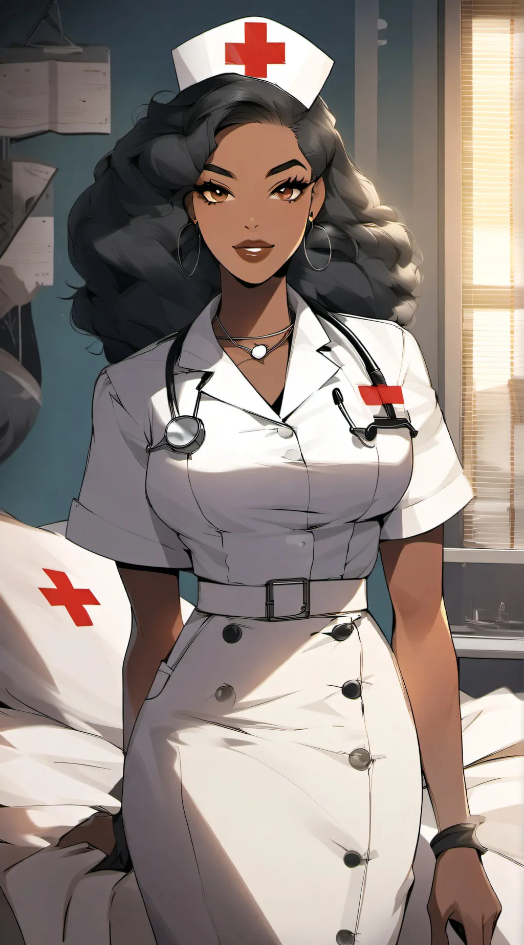 ai character: Nurse Joy background
