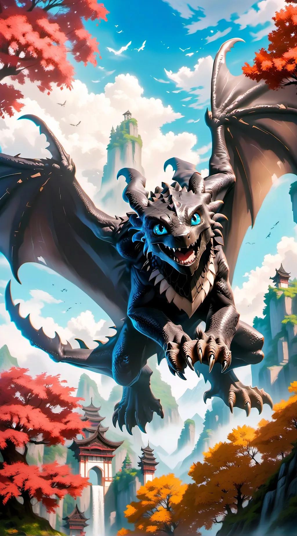 ai character: httyd night fury background