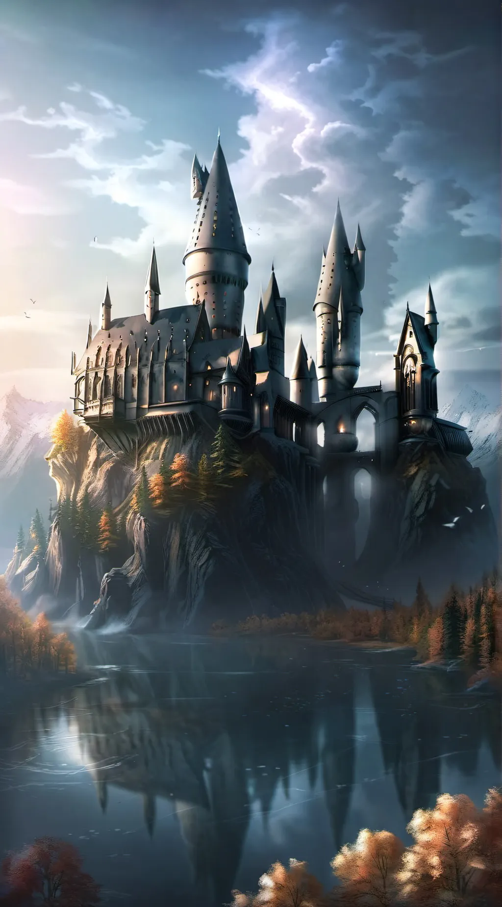 ai character: Hogwarts background