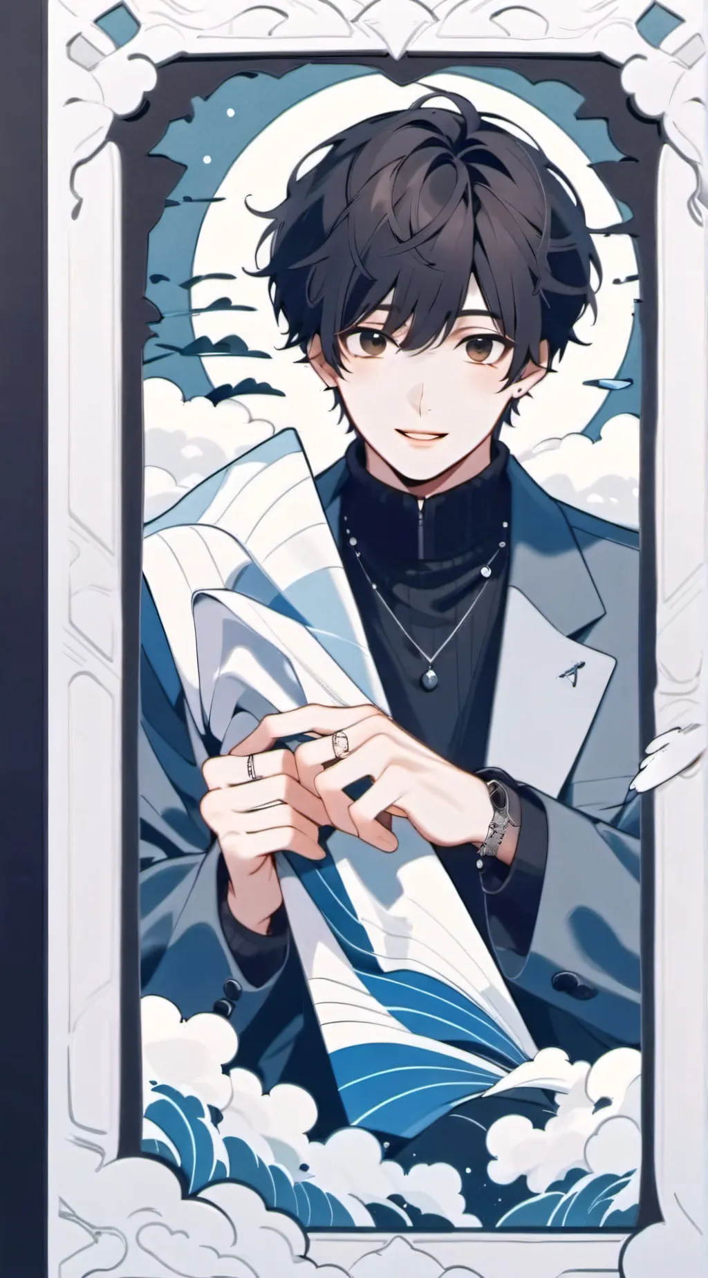 ai character:   ♤♡ Valentino!♡♤ background