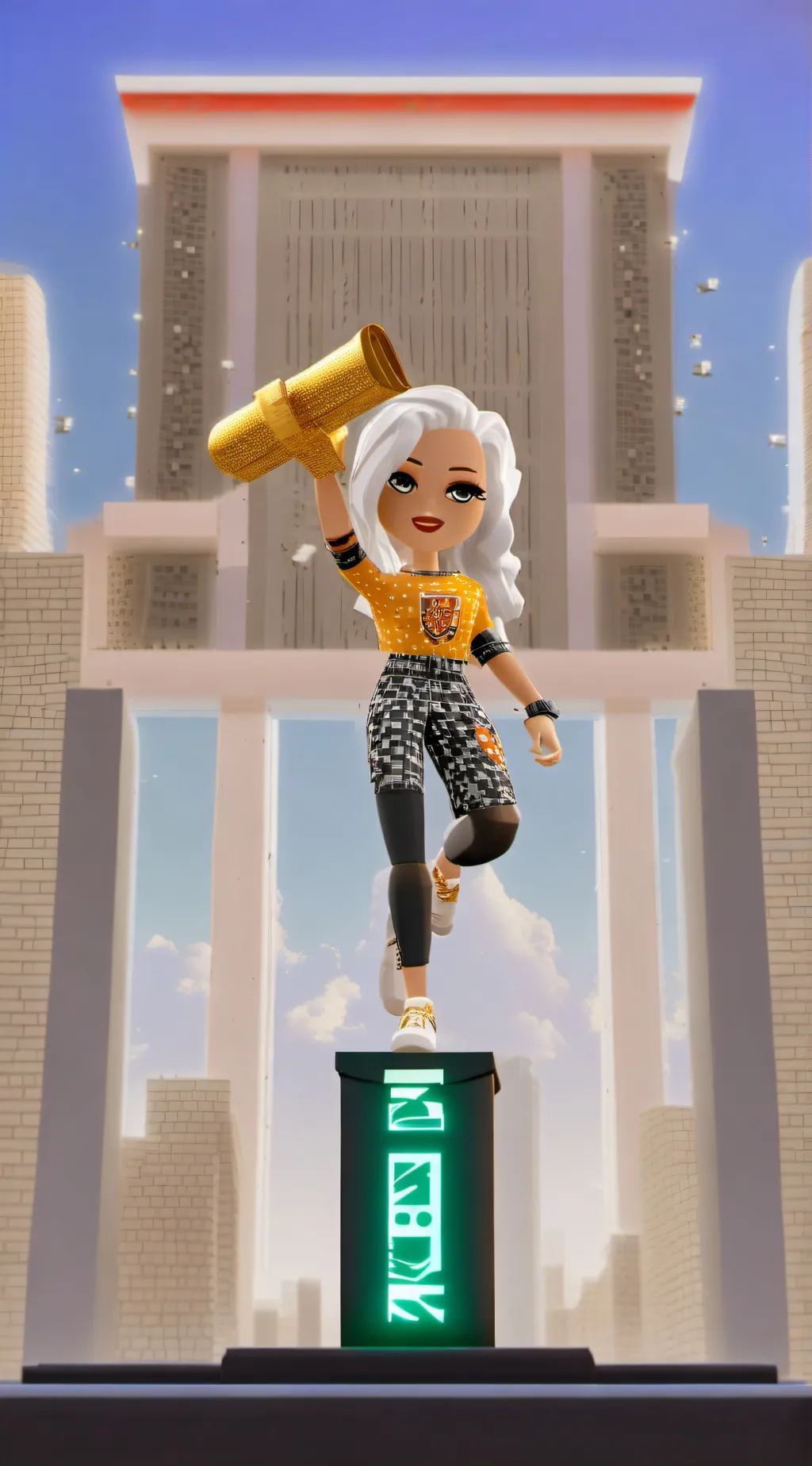 ai character: Lay background