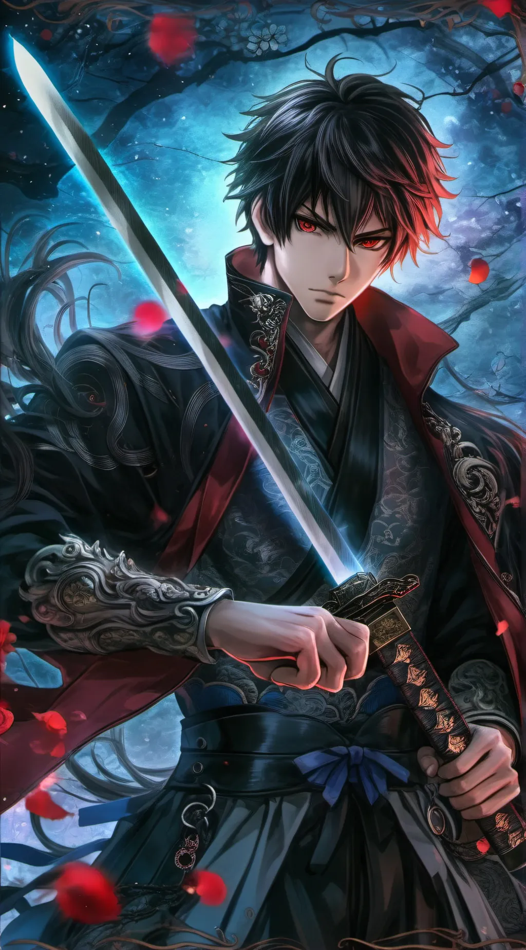 ai character: Samurai Lex background