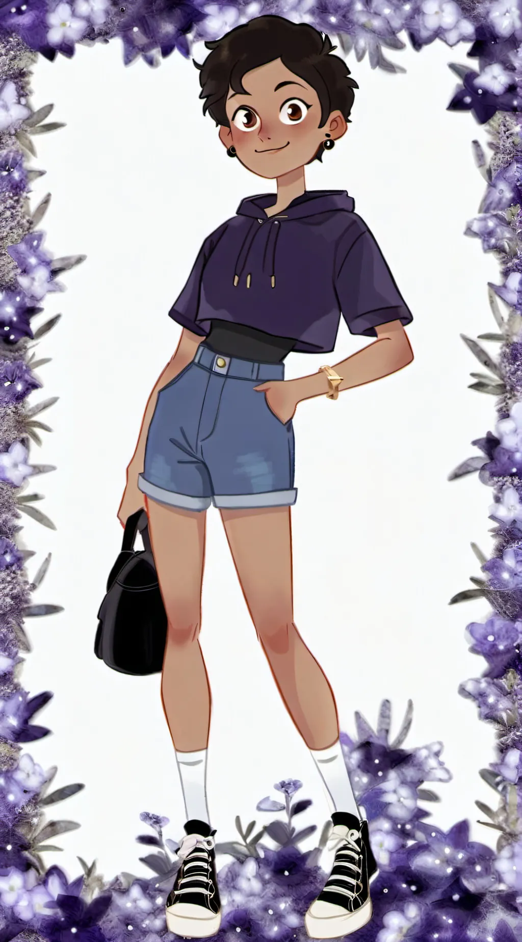 ai character: Luz background