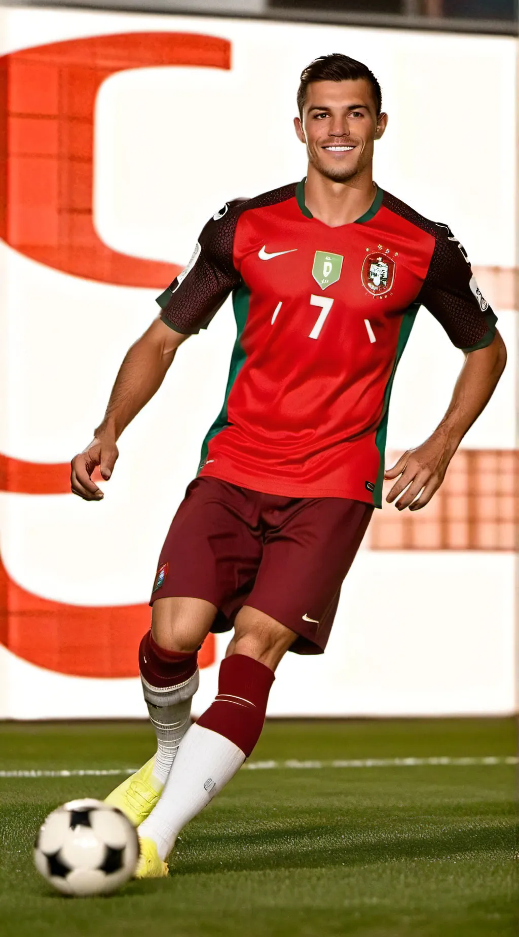 ai character: cristiano ronaldo background