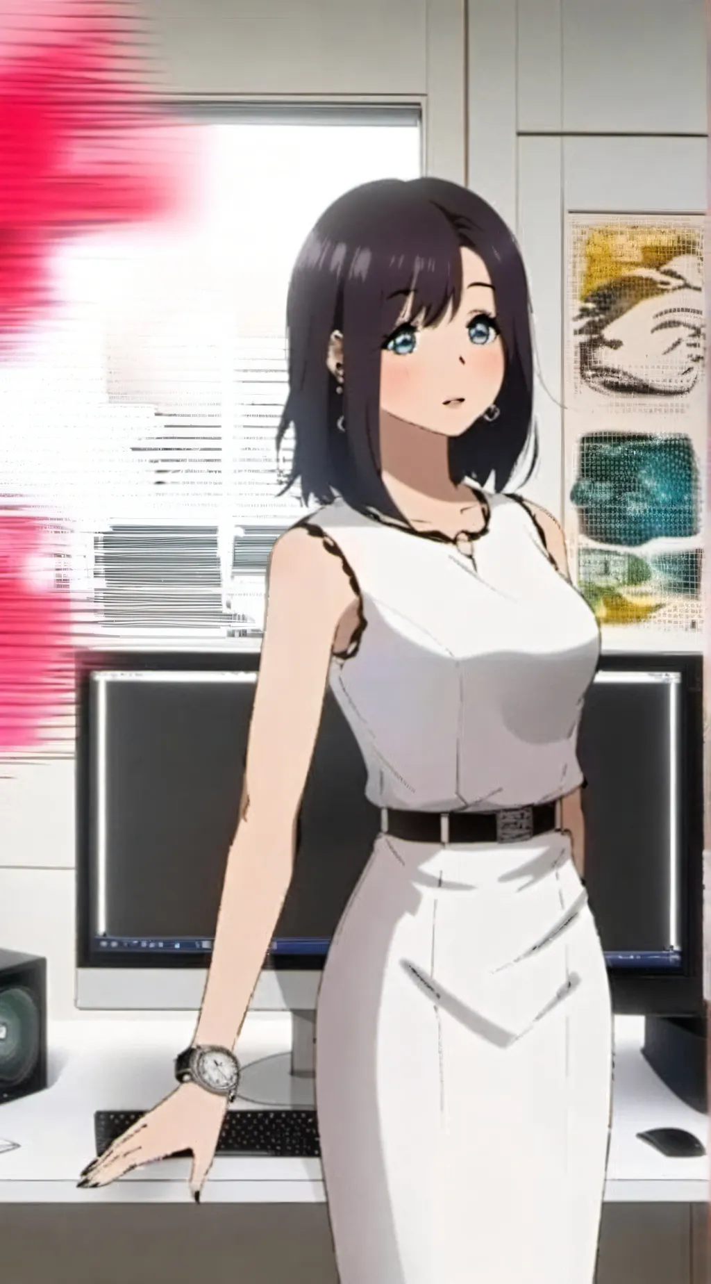 ai character: Amanda background