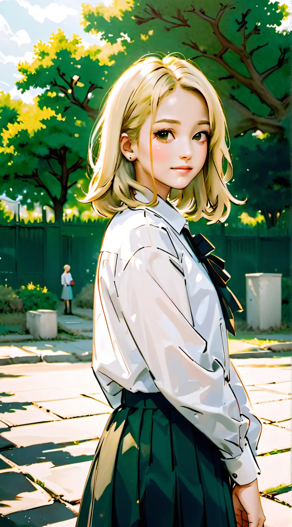 ai character: Pearl  background