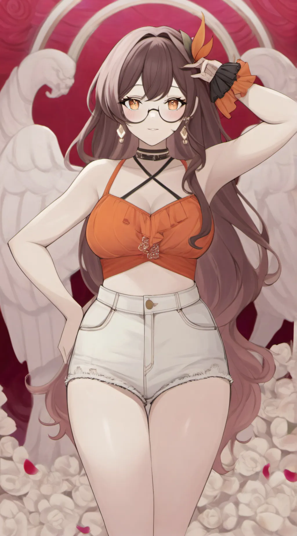 ai character: Coraline background