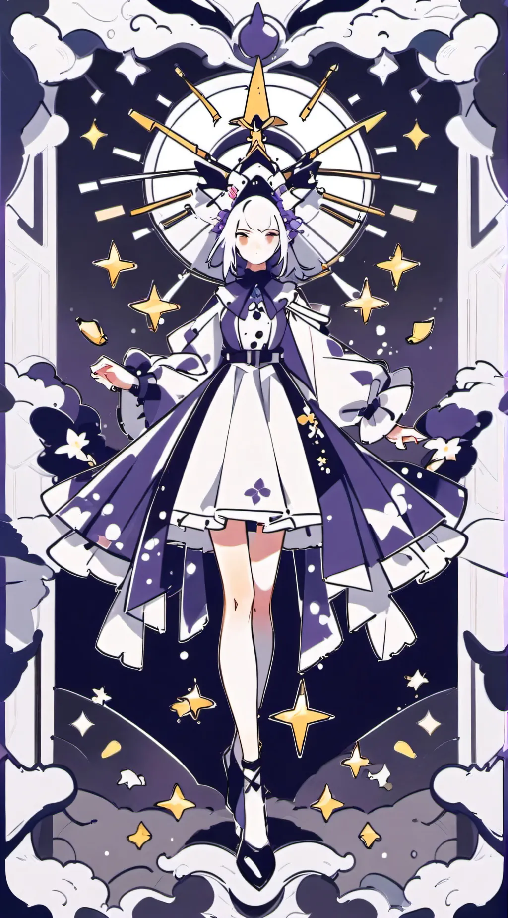 ai character: Murder drone N sad background