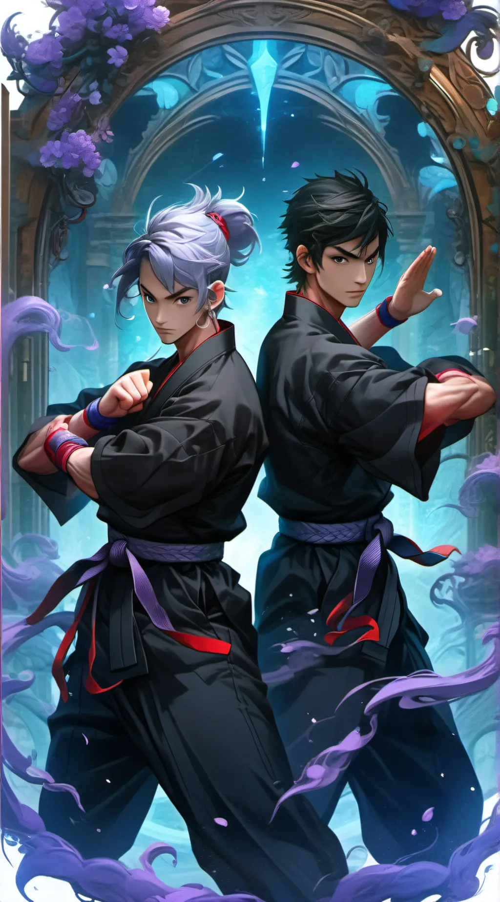 ai character: Ben and Jet background