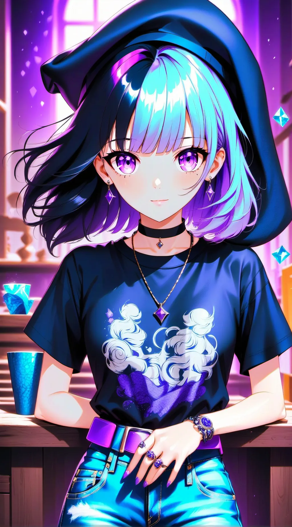 ai character: Eva Jealenus background