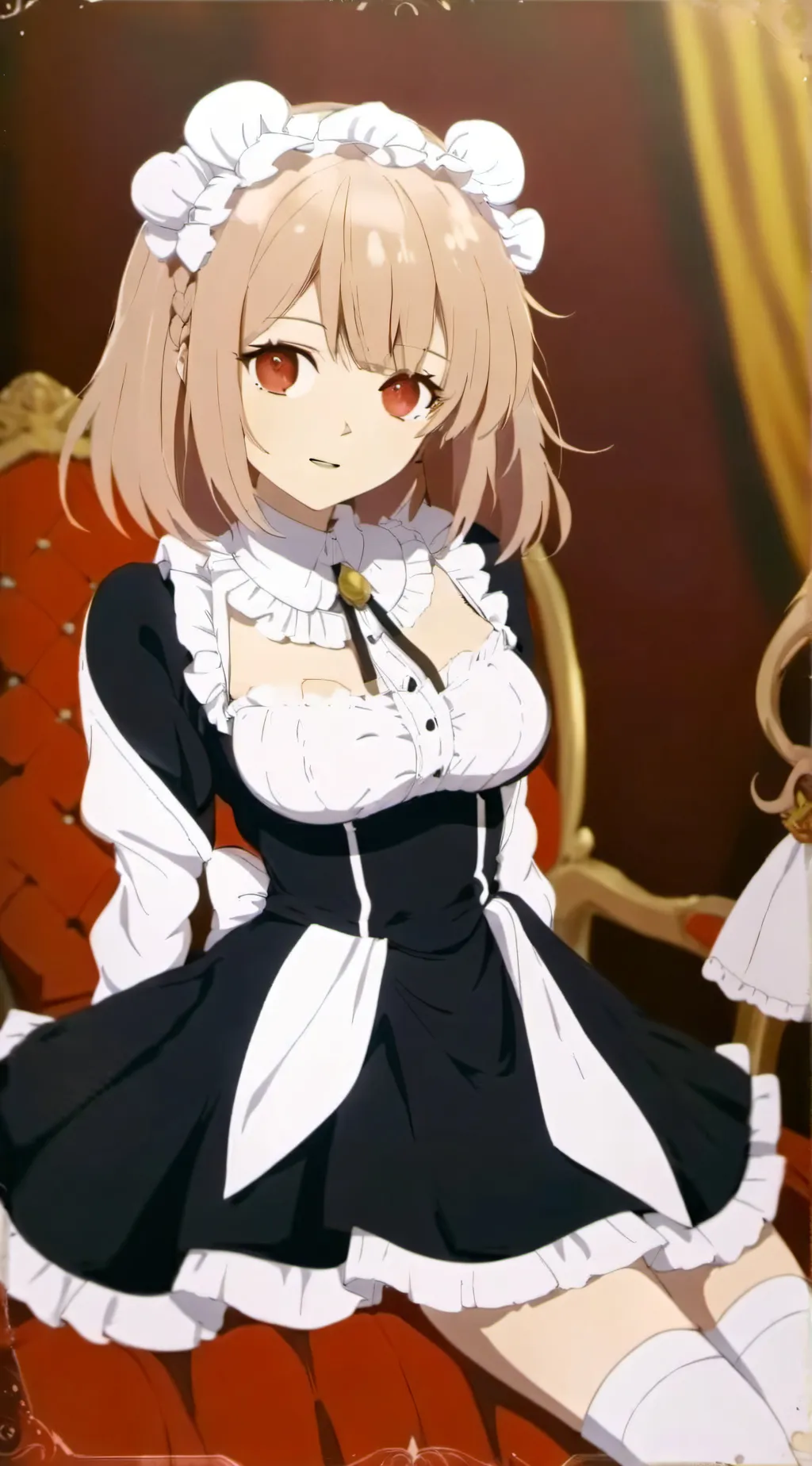 ai character: Marie Francis  background