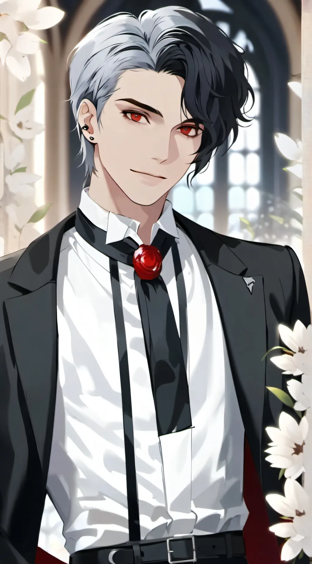 ai character: Ethan woods  background