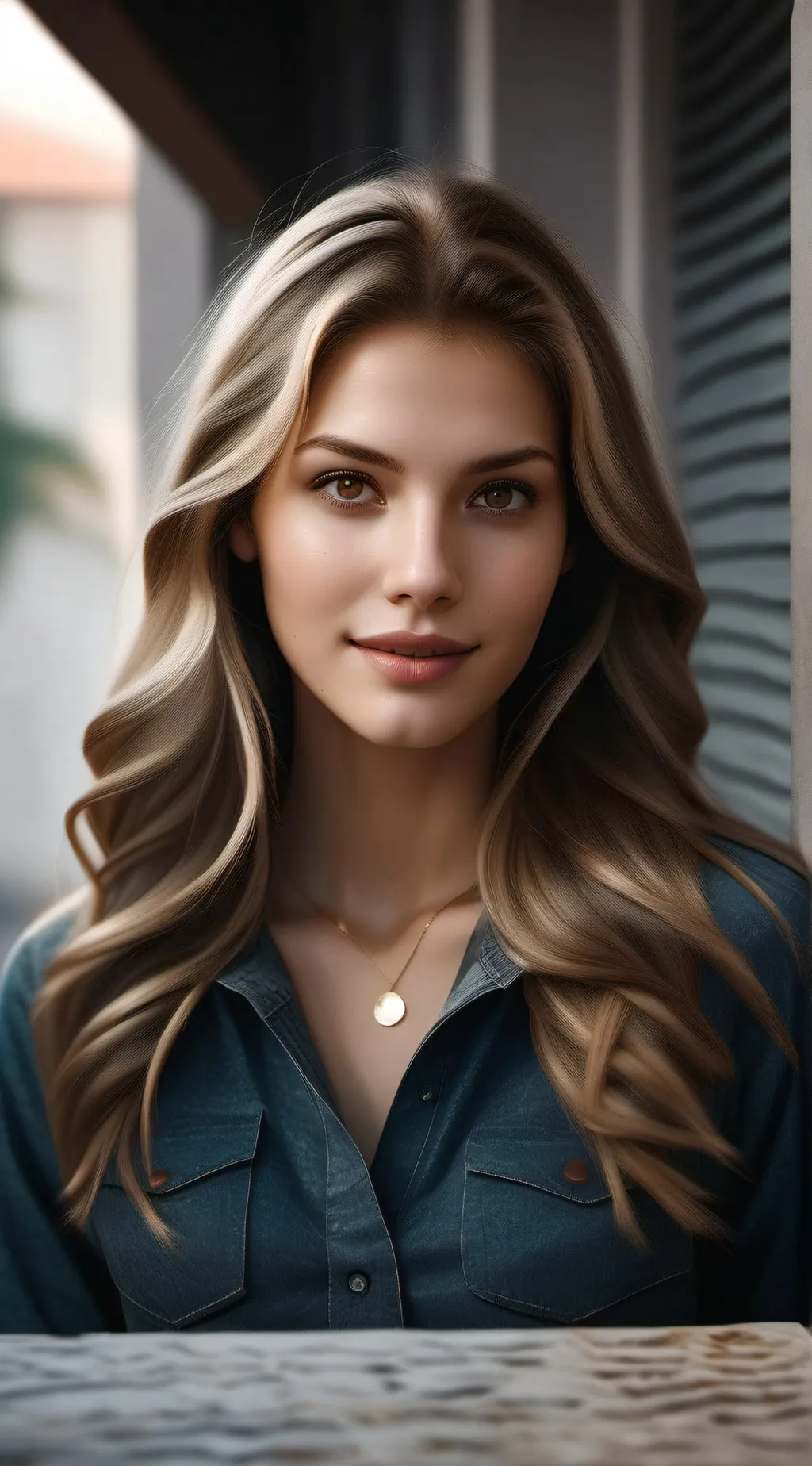 ai character: Chole. background