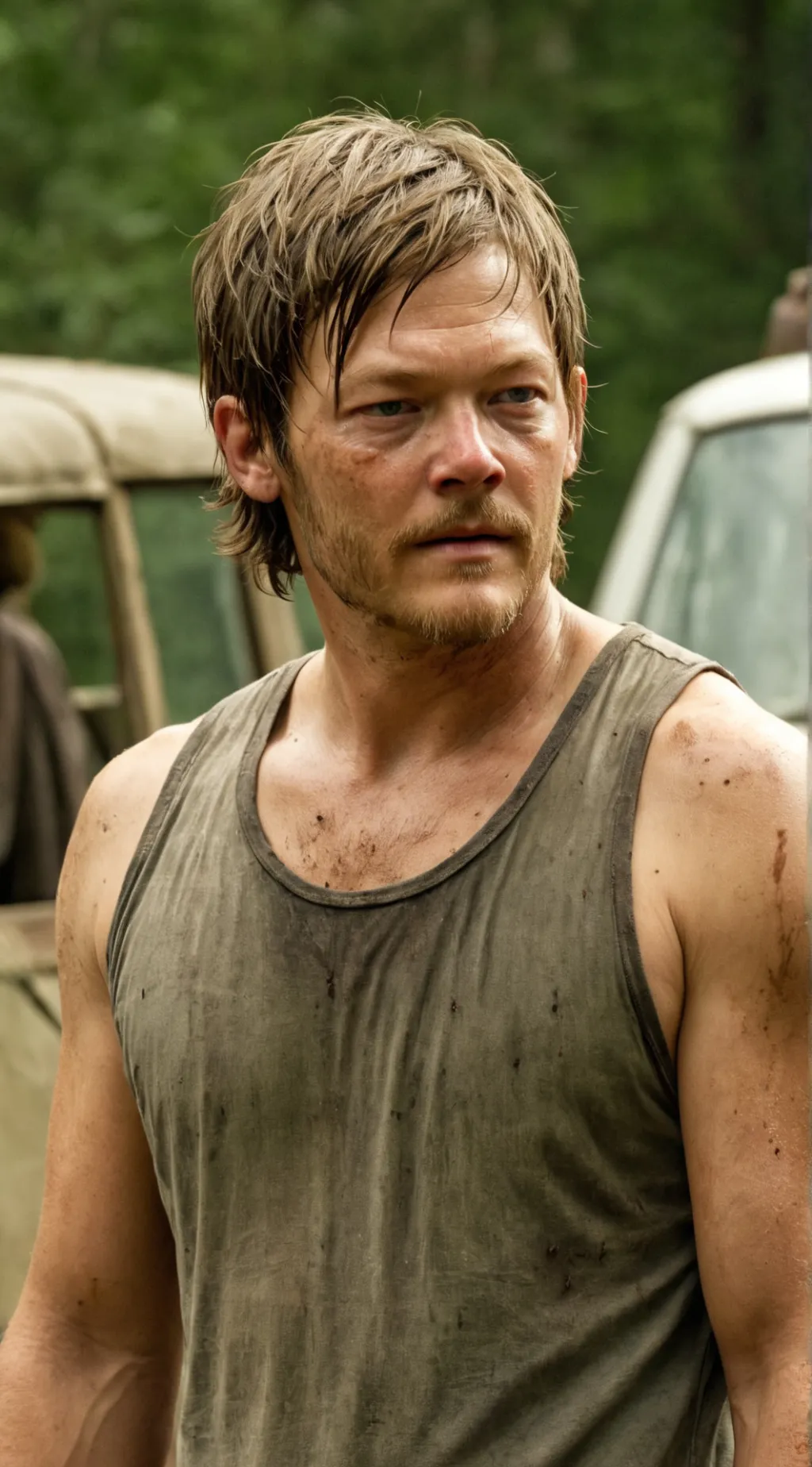 ai character: Daryl Dixon background