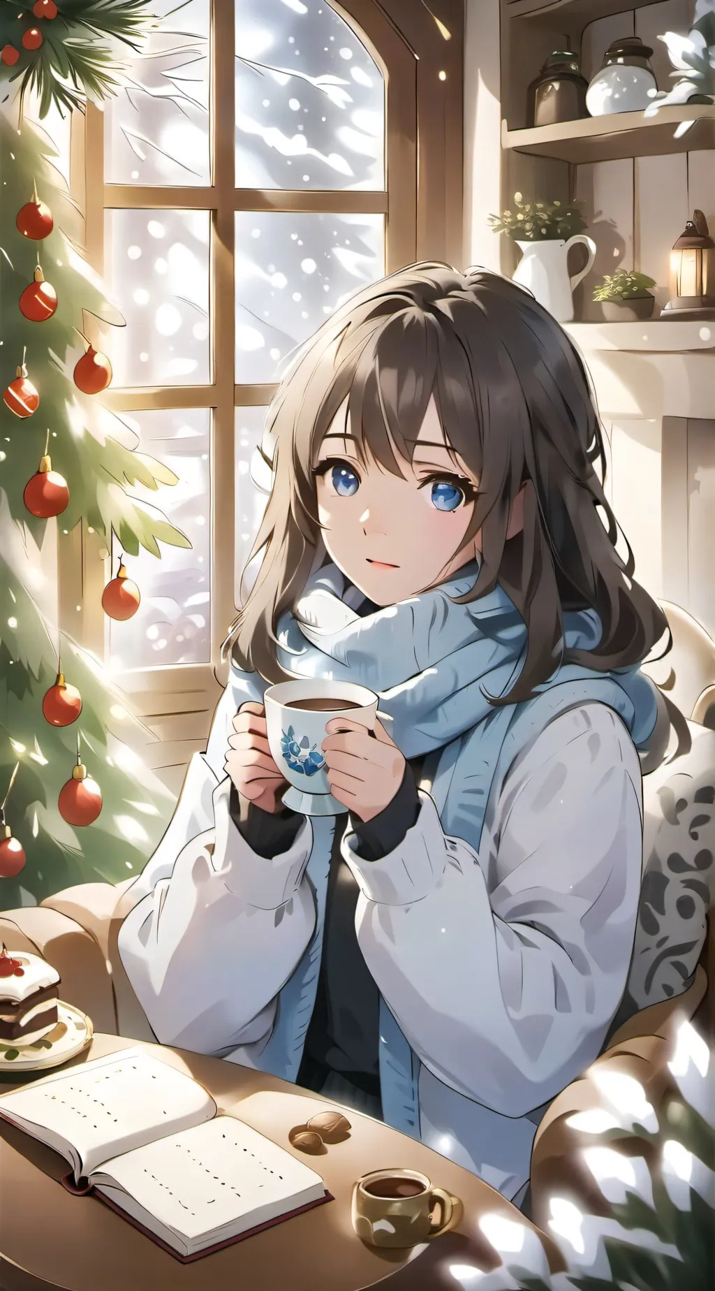 ai character: Lyra background