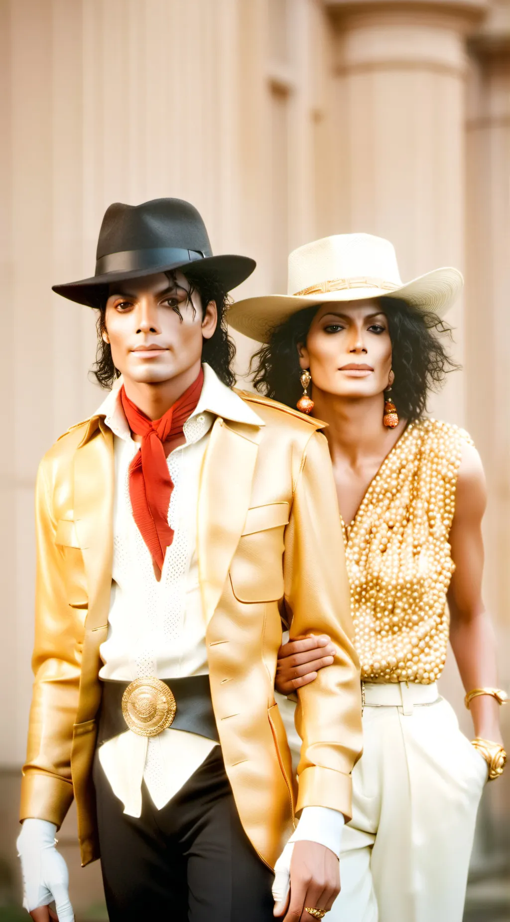 ai character: Ana Castela Michae background