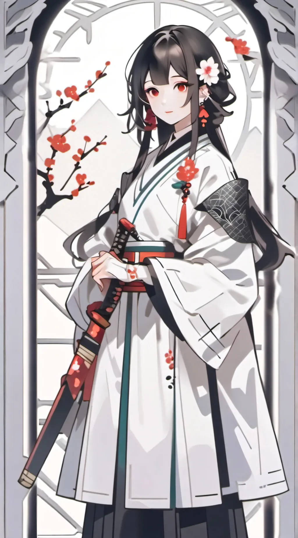 ai character: talia x vanilbean background