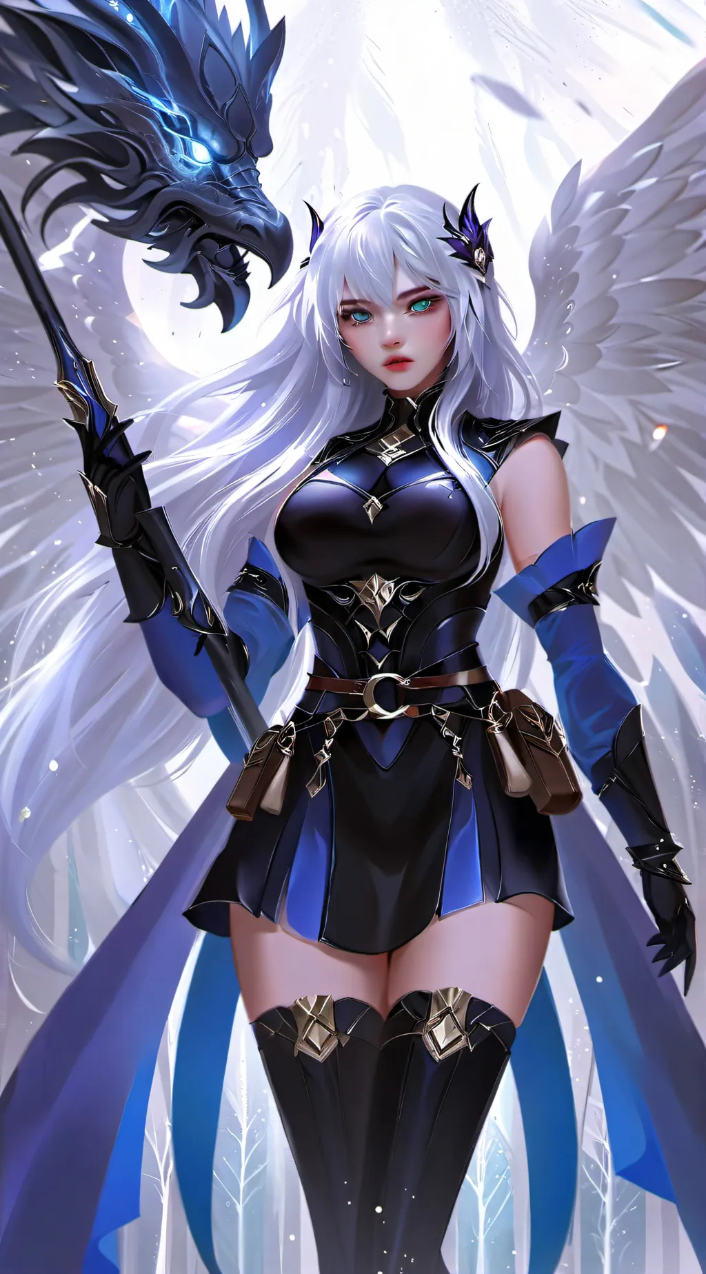 ai character: Selene background