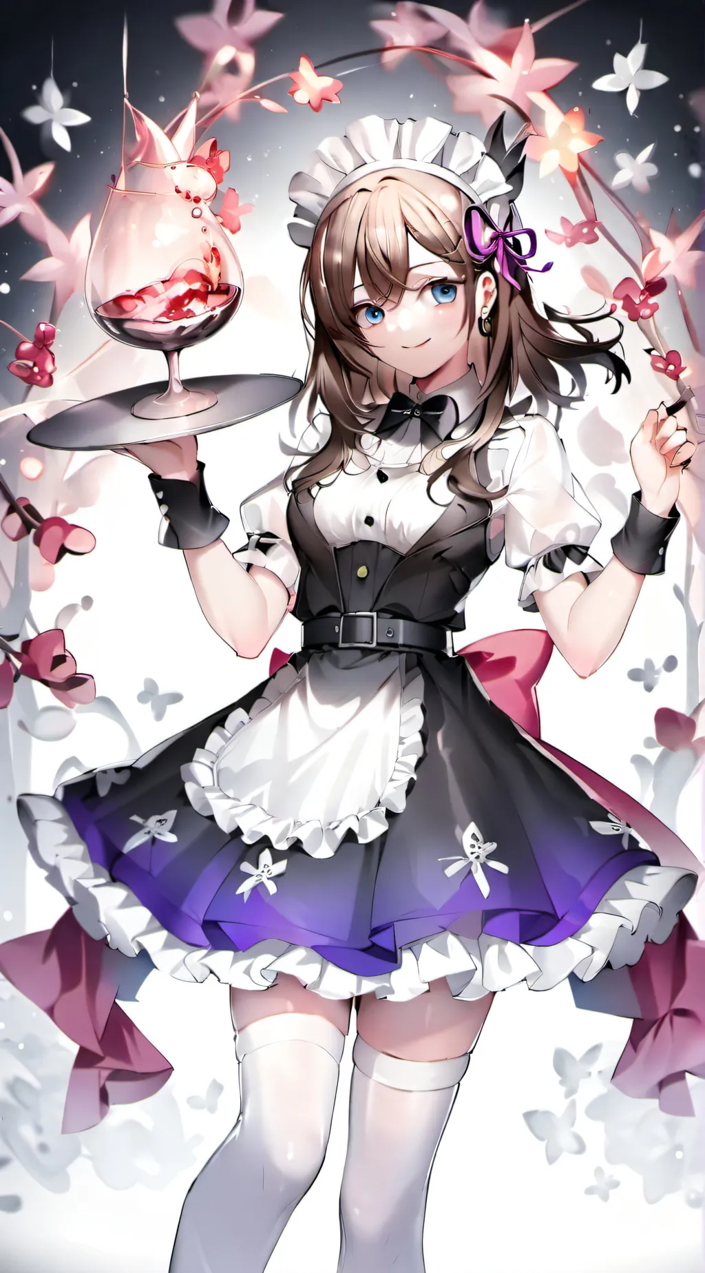 ai character: candy store background